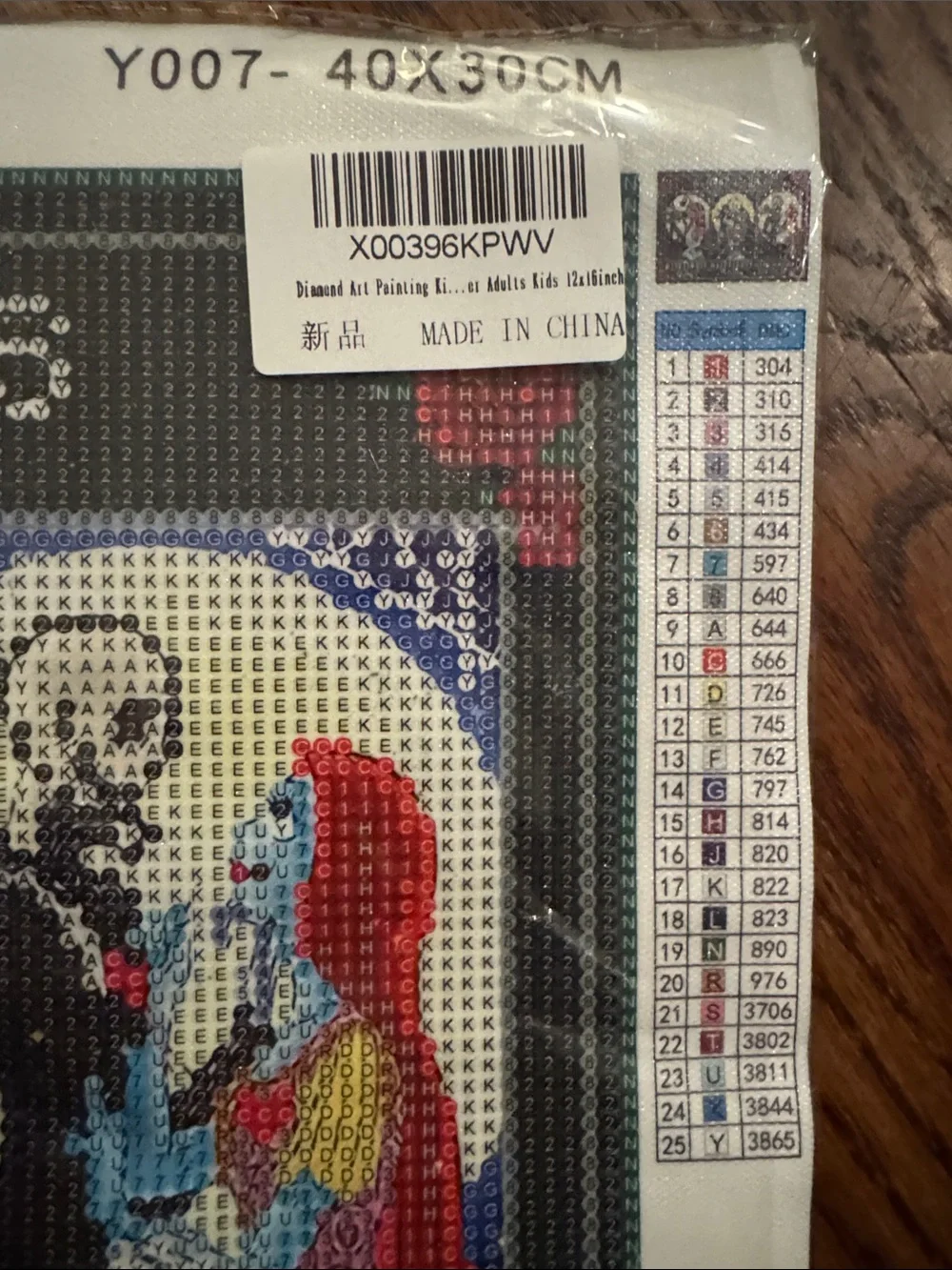 Diamond Art: Nightmare Before Christmas Wall Art Panel - 'A Little Bit Crazy'